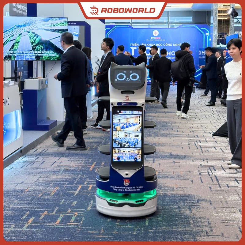 BellaBot Pro tại Triển lãm KHCN EVNNPC